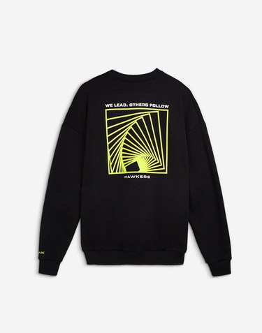  Hawkers Apparel CDG SWEATSHIRT BLACK (M)