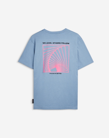  Hawkers Apparel AMS T-SHIRT BLUE (M)