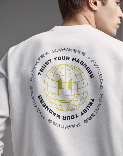 Hawkers SVO SWEATSHIRT WHITE master