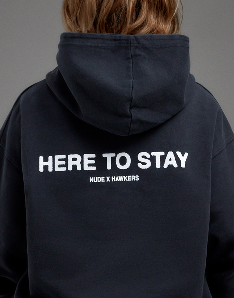 HAWKERS X NUDE - HERE TO STAY HOOD