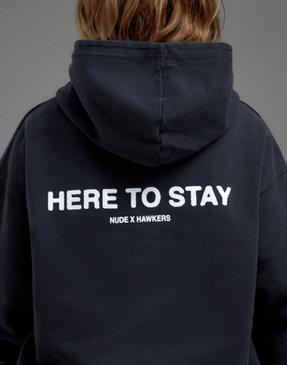 HAWKERS X NUDE - HERE TO STAY HOOD
