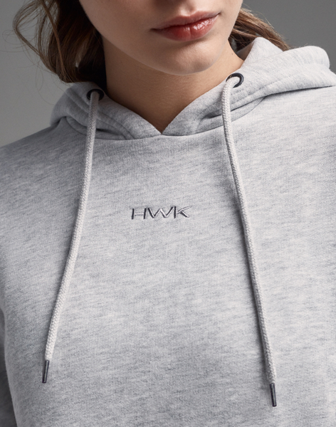 Hawkers FRA CROP HOODIE GREY master