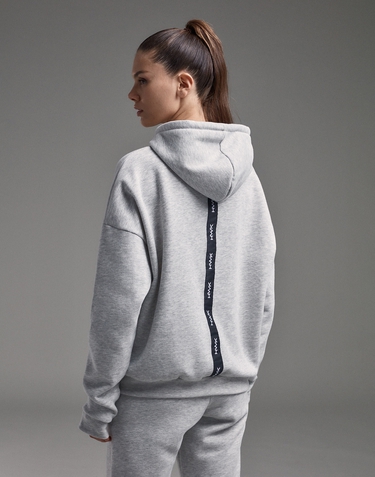 Vetements Hawkers Apparel JFK HOODIE GREY