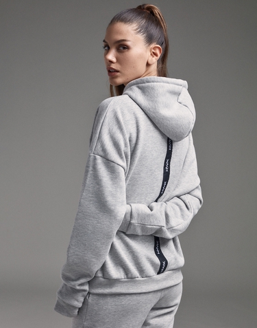 Vetements Hawkers Apparel JFK HOODIE GREY