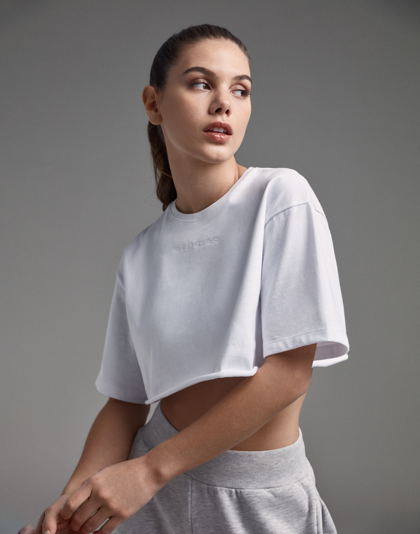 Hawkers DXB CROP TOP WHITE (XL) master image number 3.0