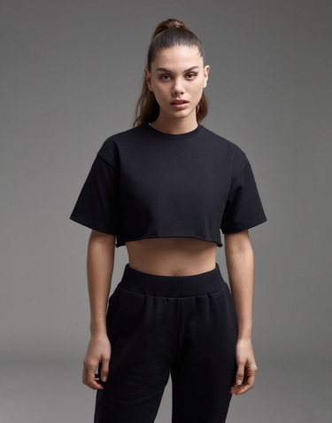 Vetements Hawkers Apparel DXB CROP TOP BLACK
