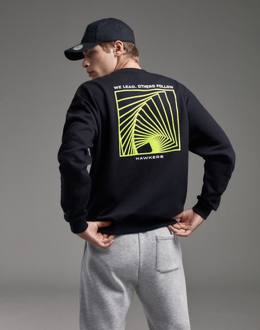 Roupa Hawkers Apparel CDG SWEATSHIRT BLACK