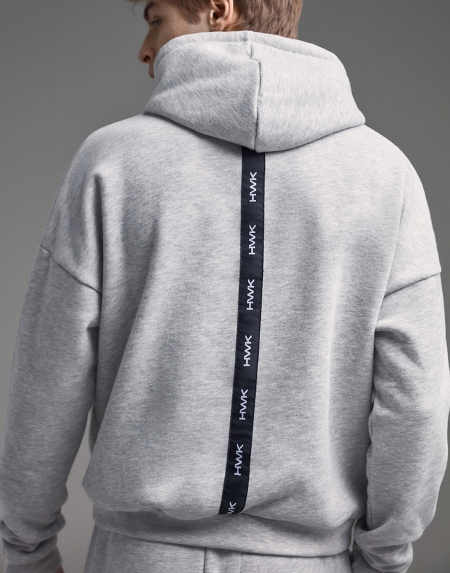 Roupa Hawkers Apparel JFK HOODIE GREY
