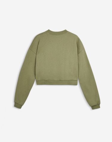 Ropa Hawkers Apparel MEX CROP SWEATSHIRT OLIVE