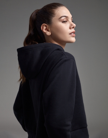 Apparel Hawkers Apparel FRA CROP HOODIE BLACK