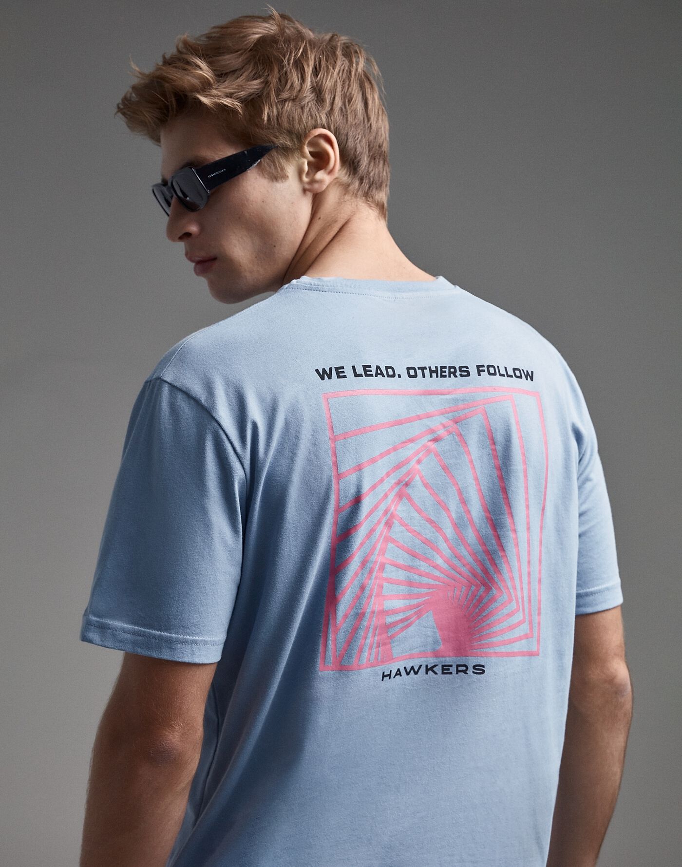 AMS T-SHIRT BLUE | Hawkers