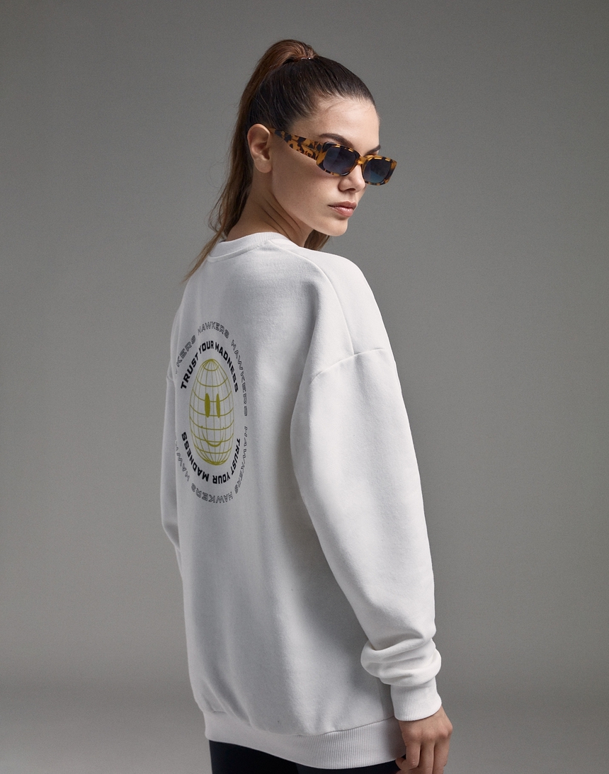 Hawkers SVO SWEATSHIRT WHITE (XL) master image number 7.0