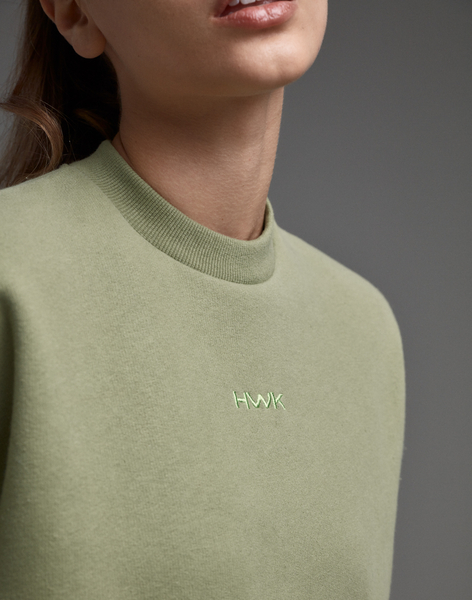 Hawkers MEX CROP SWEATSHIRT OLIVE master