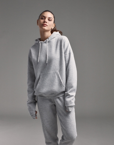 Vetements Hawkers Apparel JFK HOODIE GREY