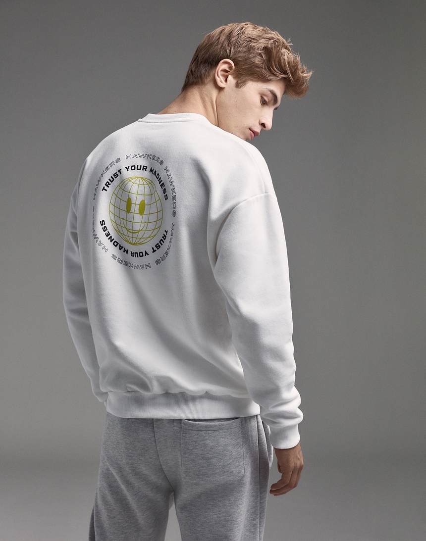 Hawkers SVO SWEATSHIRT WHITE (XL) master image number 6.0
