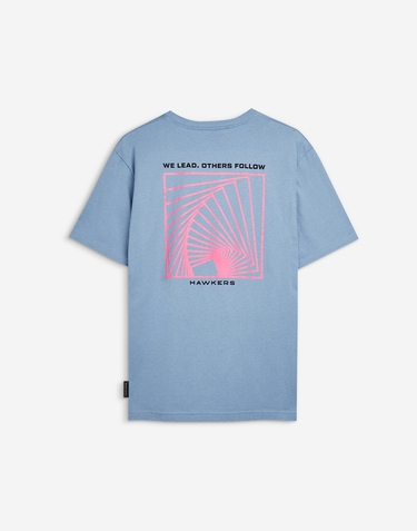 Ropa Hawkers Apparel AMS T-SHIRT BLUE