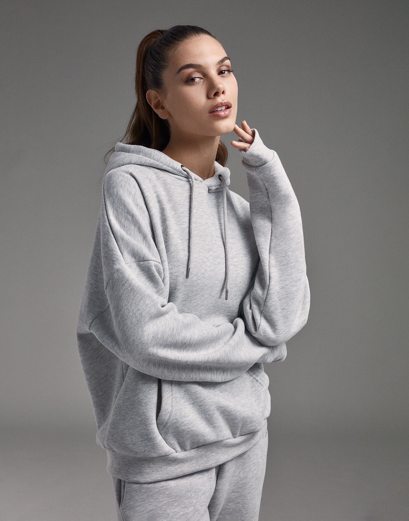 JFK HOODIE GREY | Hawkers