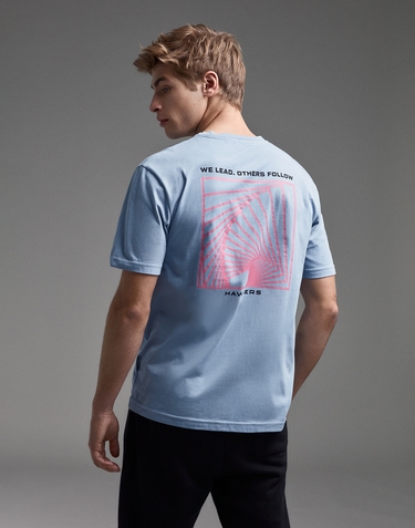 Ropa Hawkers Apparel AMS T-SHIRT BLUE