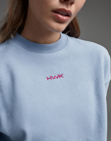 Hawkers MEX CROP SWEATSHIRT BLUE master