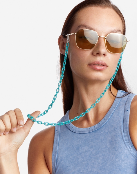LINK CHAIN - TURQUOISE