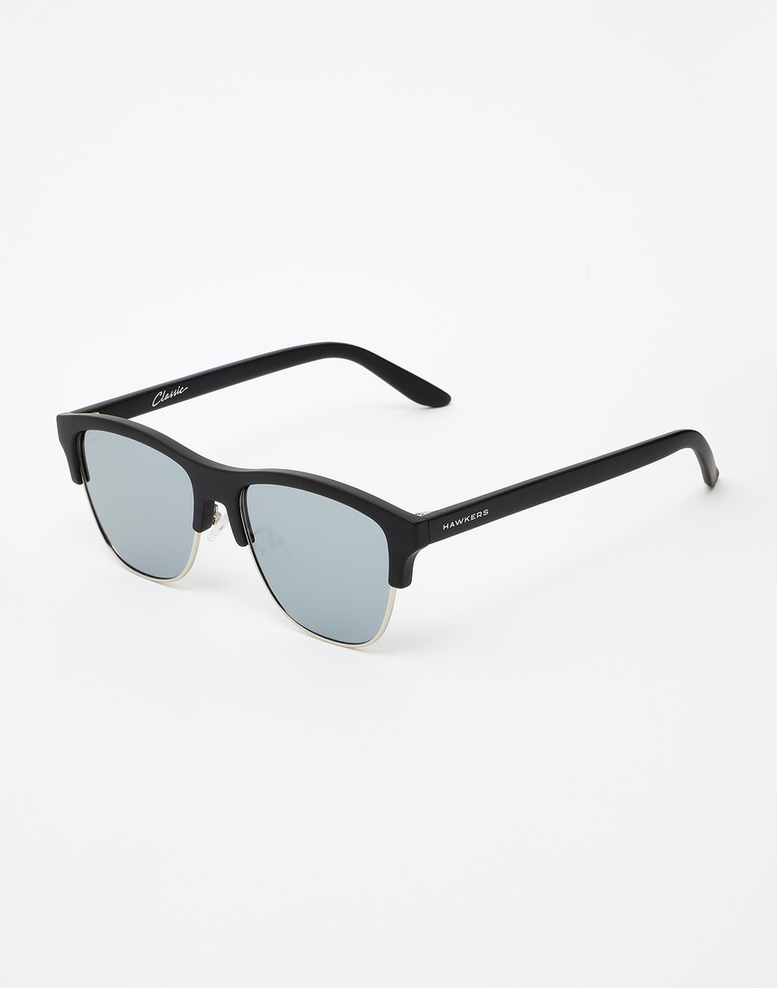 Hawkers Carbon Black Silver Classic Flat master image number 2.0