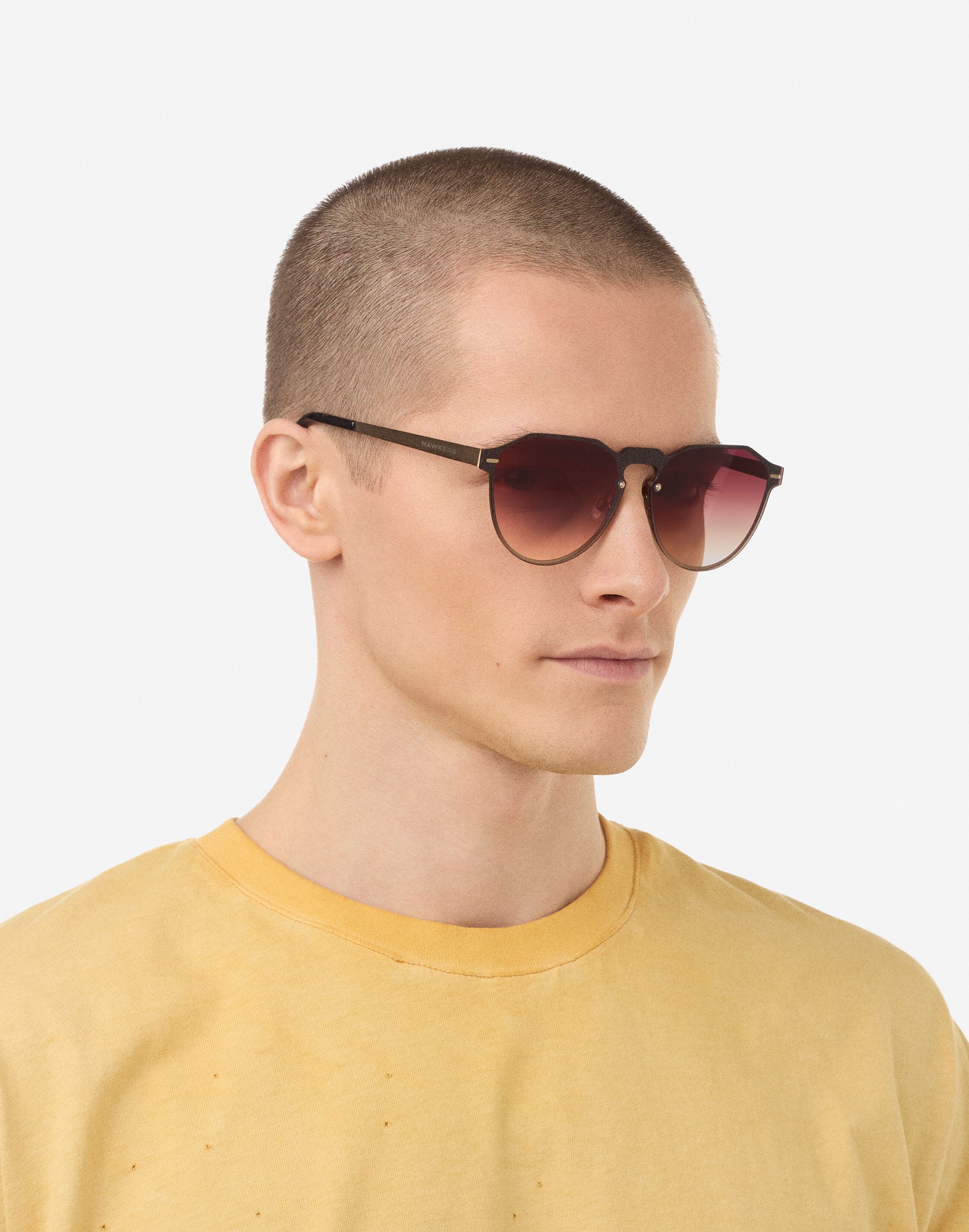Hawkers sunglasses GOLD - BROWN GRADIENT WARWICK VENM METAL