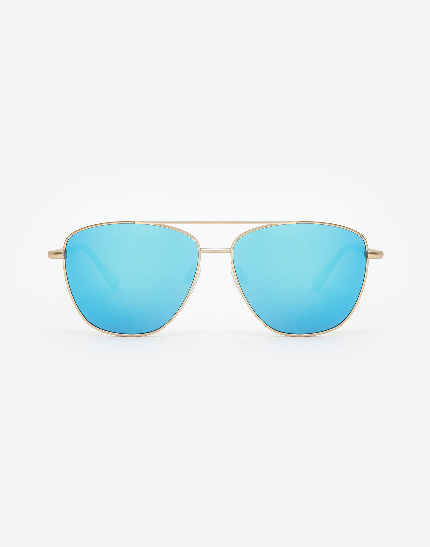 Único HAWKERS Unisex Adults’ Karat Clear LAX Sunglasses Gold/Blue 