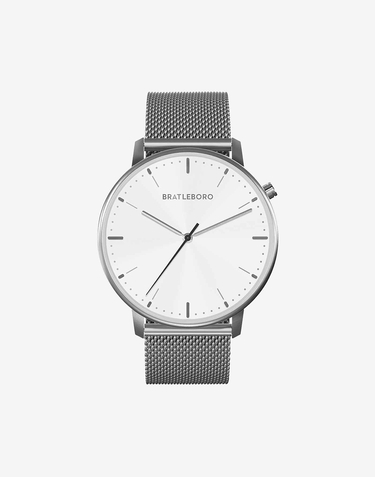 Relojes Bratleboro CANAIMA METAL - SILVER WHITE