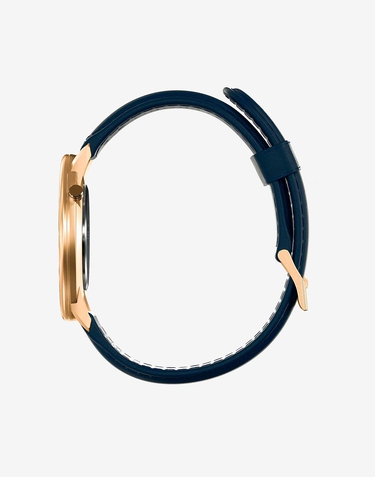 Relojes Bratleboro CANAIMA LEATHER - NAVY GOLD