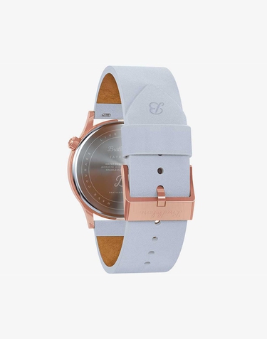 Relojes Bratleboro TAYRONA LEATHER - ROSE GOLD LILAC