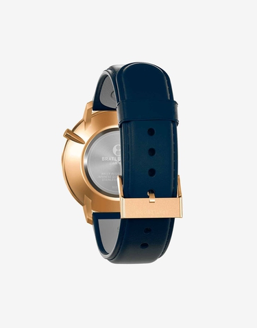  Bratleboro CANAIMA LEATHER - NAVY GOLD