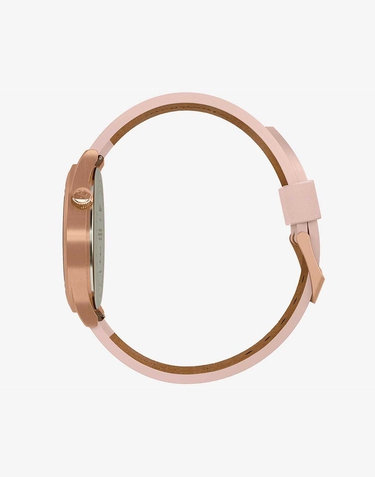 Relojes Bratleboro TAYRONA LEATHER - ROSE GOLD PEACH