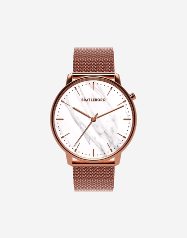 Relojes Bratleboro ACADIA METAL - WHITE MARBLE