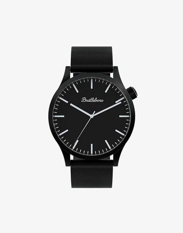Relojes Bratleboro YELLOWSTONE LEATHER - TOTAL BLACK