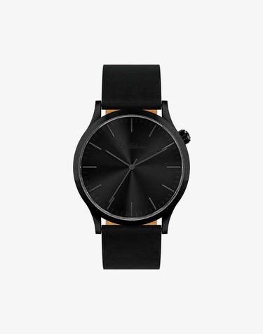 Relojes Bratleboro TAYRONA LEATHER - JET BLACK