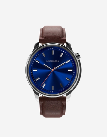 Relojes Bratleboro DELOS LEATHER - NAVY BROWN