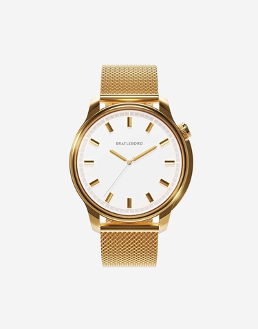 Relojes Bratleboro SAONA METAL - GOLD WHITE