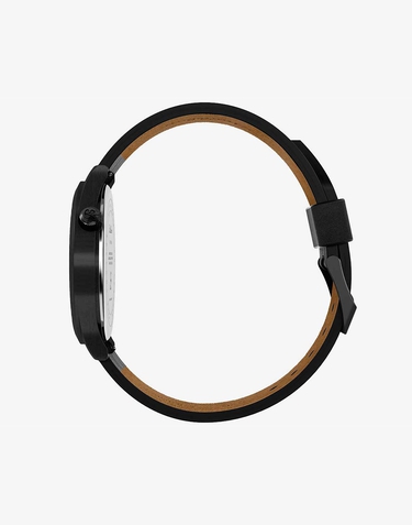 Relojes Bratleboro TAYRONA LEATHER - JET BLACK