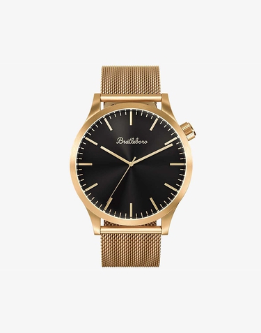 Relojes Bratleboro YELLOWSTONE METAL - GOLD BLACK