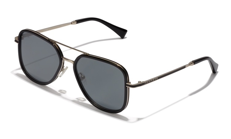 HAWKERS x BALR. Captain Limited Edition Stainless/Black Aviator Sunglass… Hawkers sunglasses DIVER - POLARIZED BLACK DARK main image 4