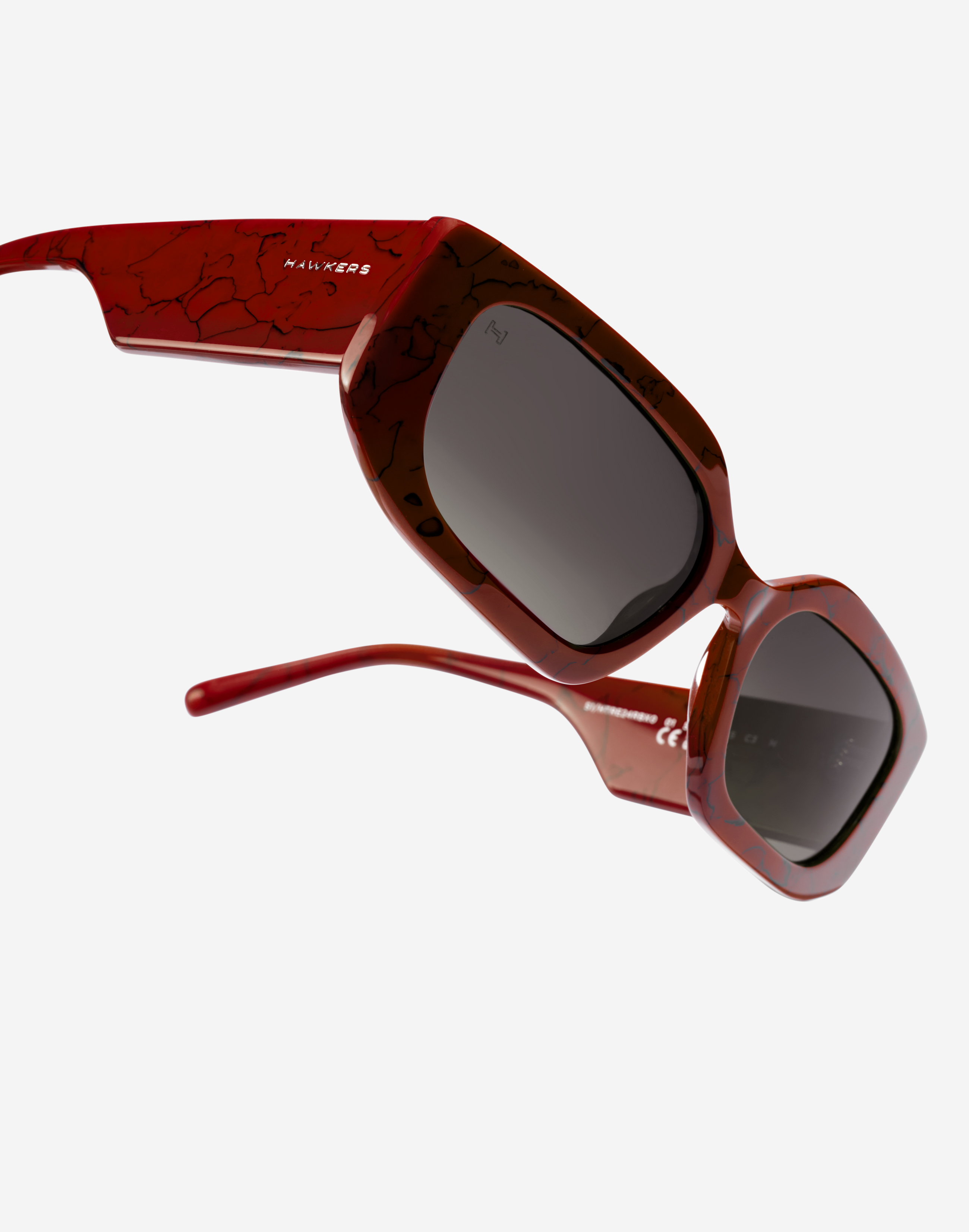 Oculos de sol Hawkers TRENDSET - RED MARBLE BLACK