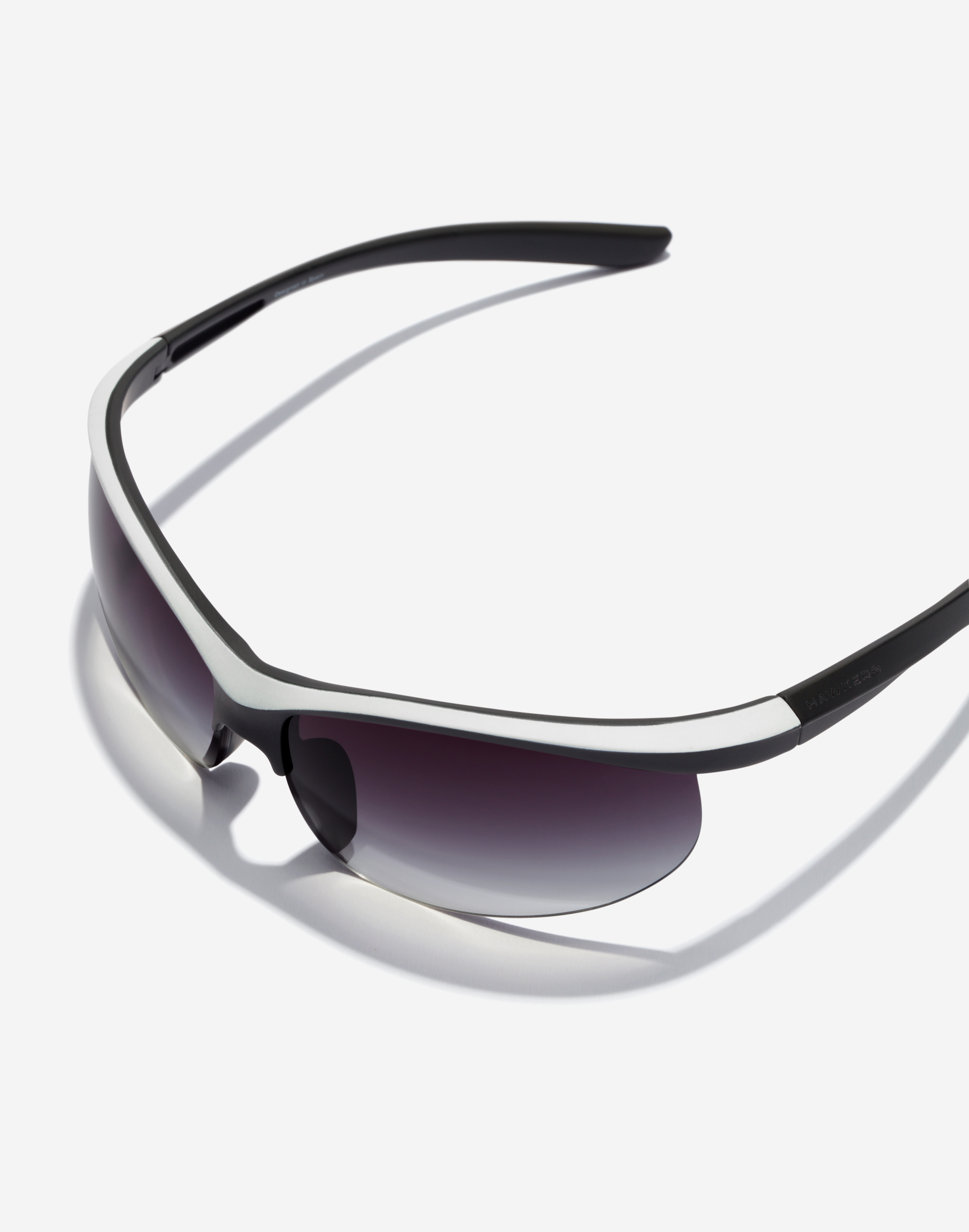 Nos Lunettes de Soleil Hawkers RADIANTE - WHITE BLACK IRON