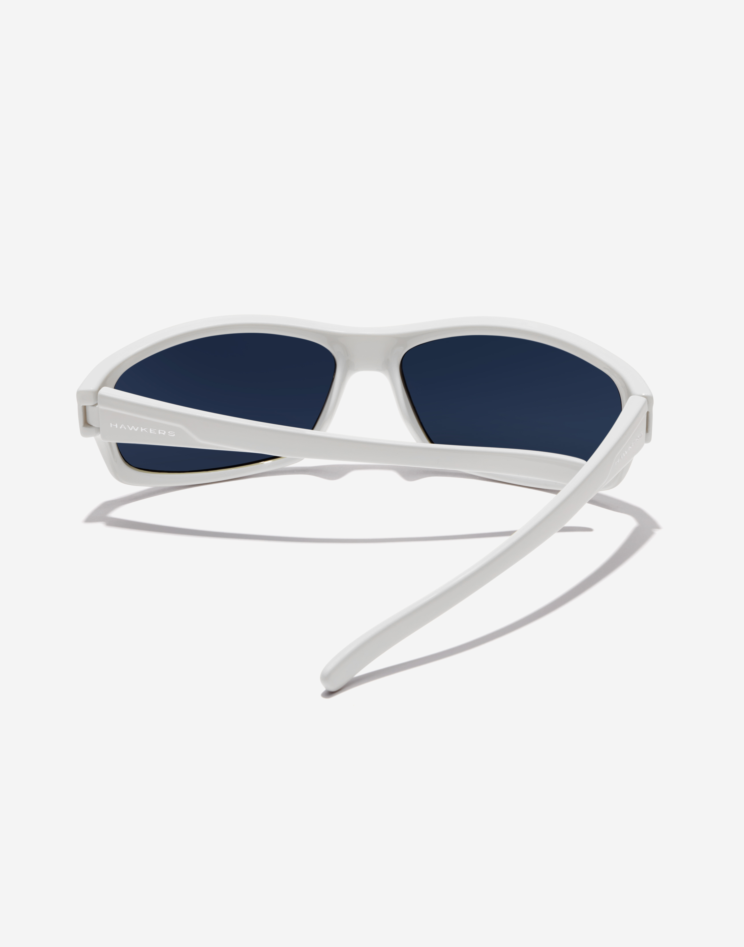 Nos Lunettes de Soleil Hawkers BOOST - WHITE DARK BLUE