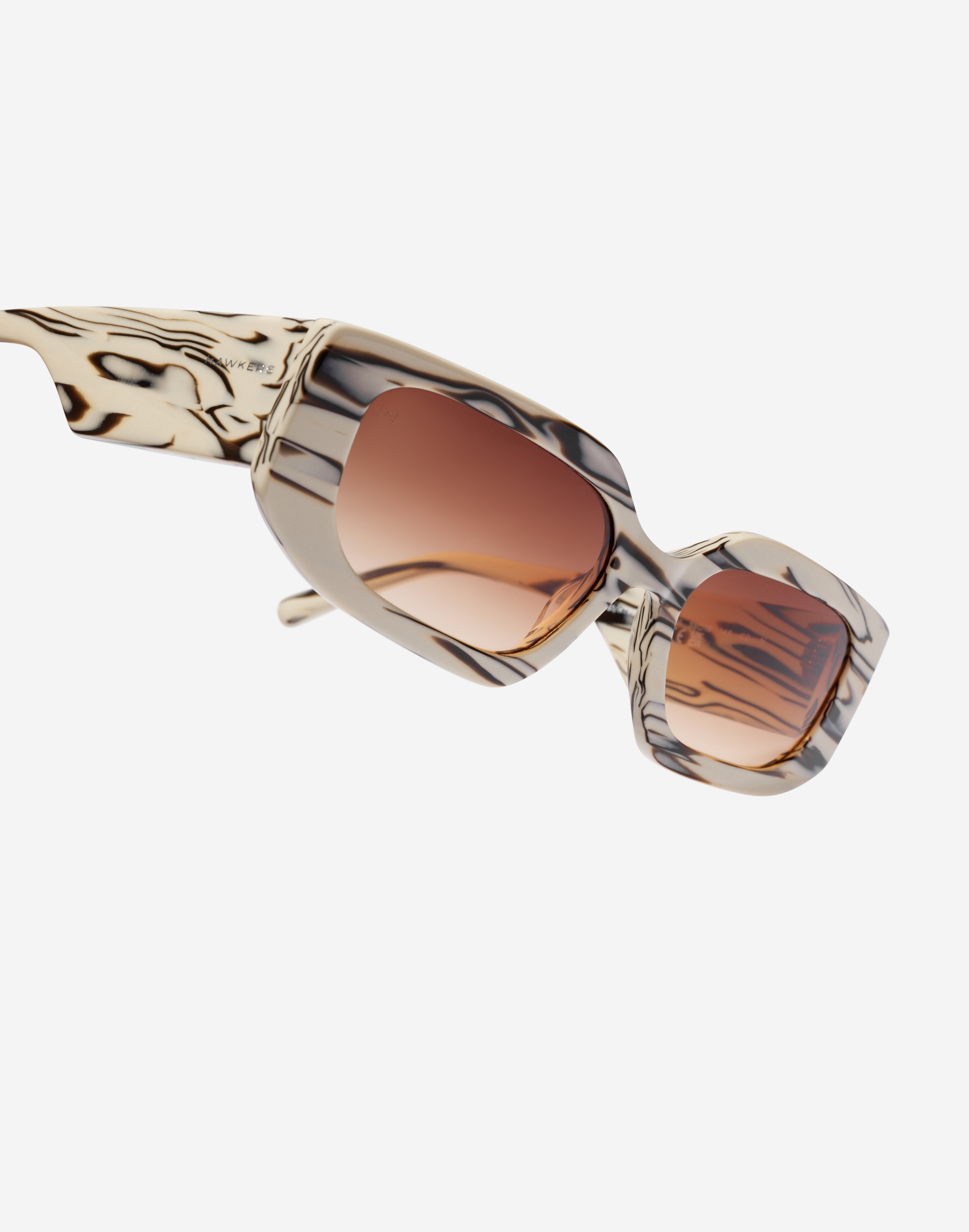 Nos Lunettes de Soleil Hawkers TRENDSET - ZEBRA TERRACOTA