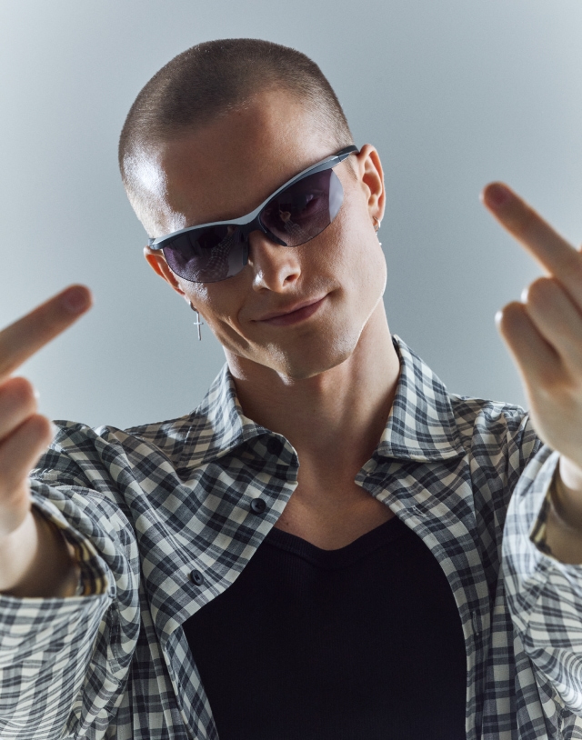 Oculos de sol Hawkers RADIANTE - WHITE BLACK IRON