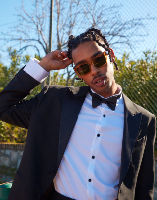 Sunglasses Hawkers MATE - MUSTARD JUNIPER ECO