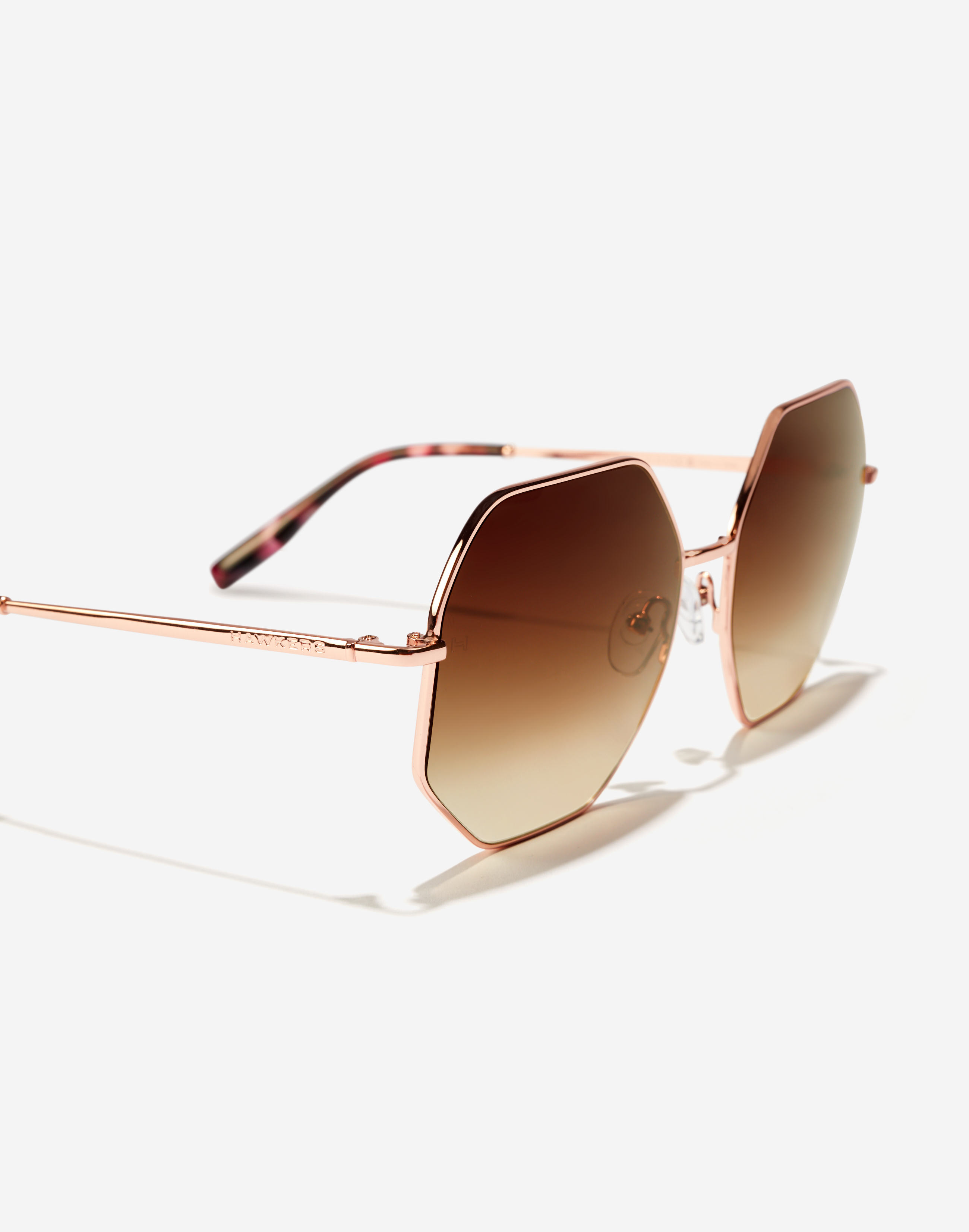 Oculos de sol Hawkers LUMINA - ROSE GOLD EARTH