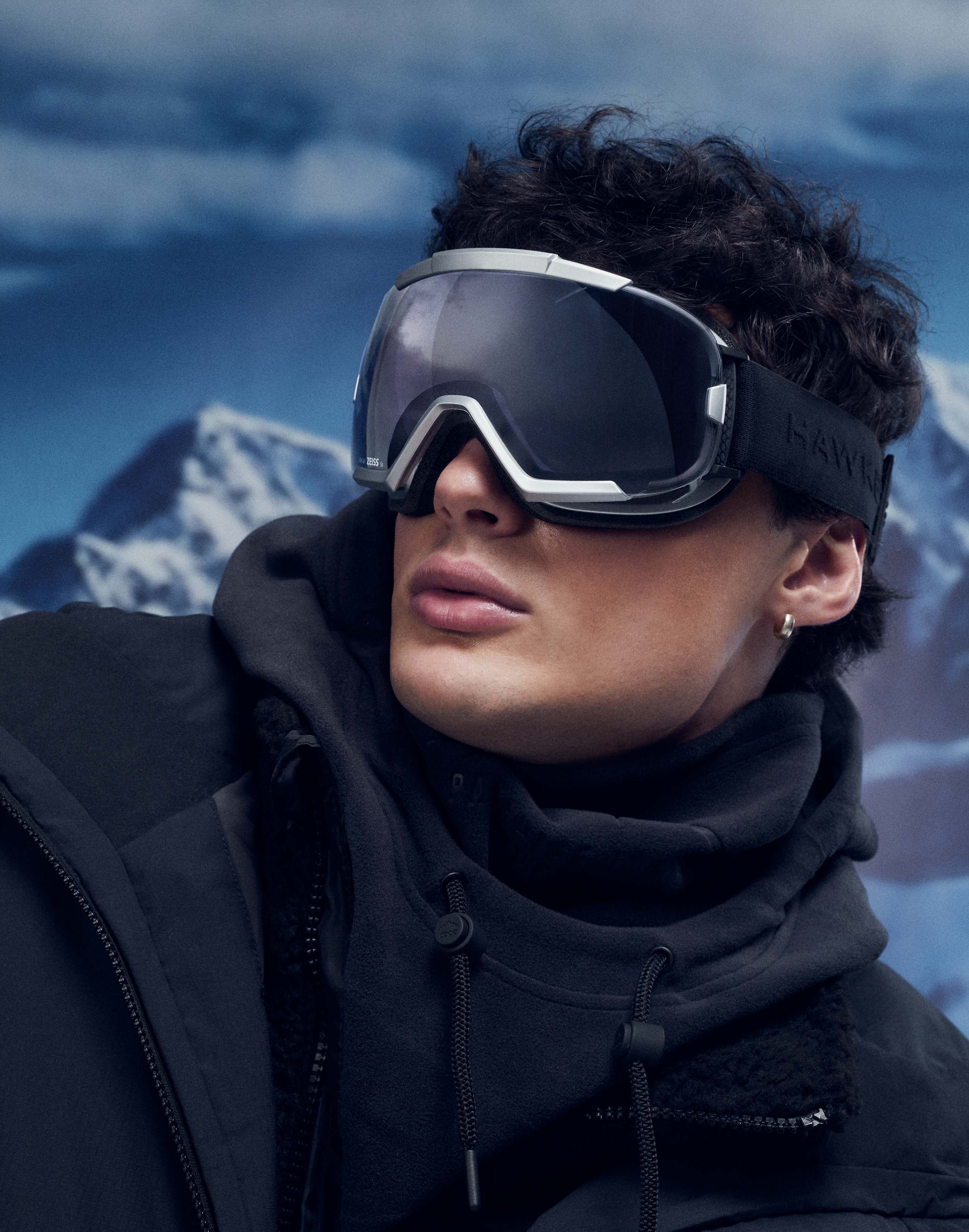 Ski Goggles Hawkers FROSTIK - SILVER BLACK