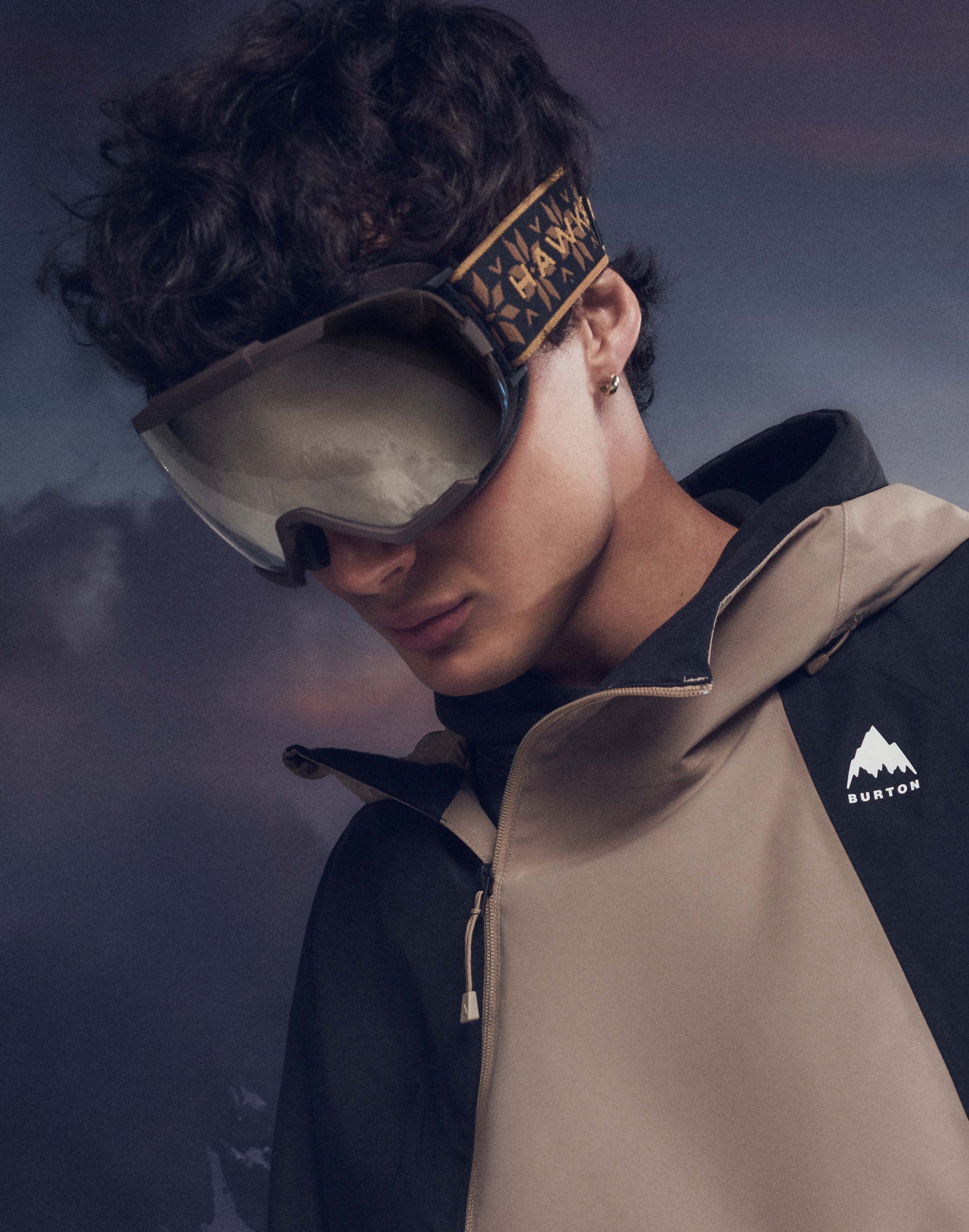 Ski Goggles Hawkers FROSTIK - BROWN EDELWEISS