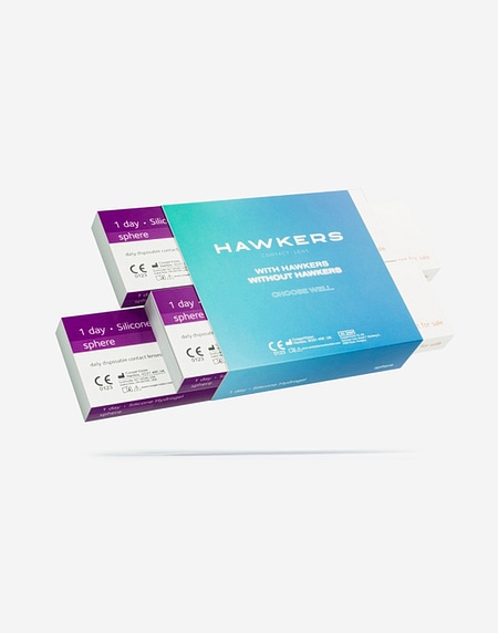 contact-lenses Hawkers Free trial lenses